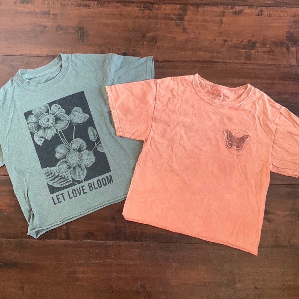 SOLD - Pair of Teen Small T-Shirts